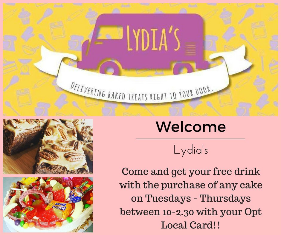 Opt_Local's tweet image. Would like to welcome Lydia's to Opt Local. An amazing little cafe down Newland Avenue, check it out!