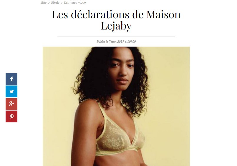 Le triangle de <a href="/MaisonLejaby/">MAISON LEJABY</a> : 6 femmes et 6 déclarations pour un iconique renouvelé. A découvrir sur <a href="/ELLEfrance/">ELLE</a> : elle.fr/Mode/Les-news-…