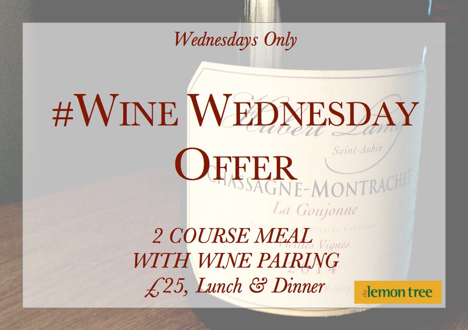 #winewednesday offer today! What will it be?