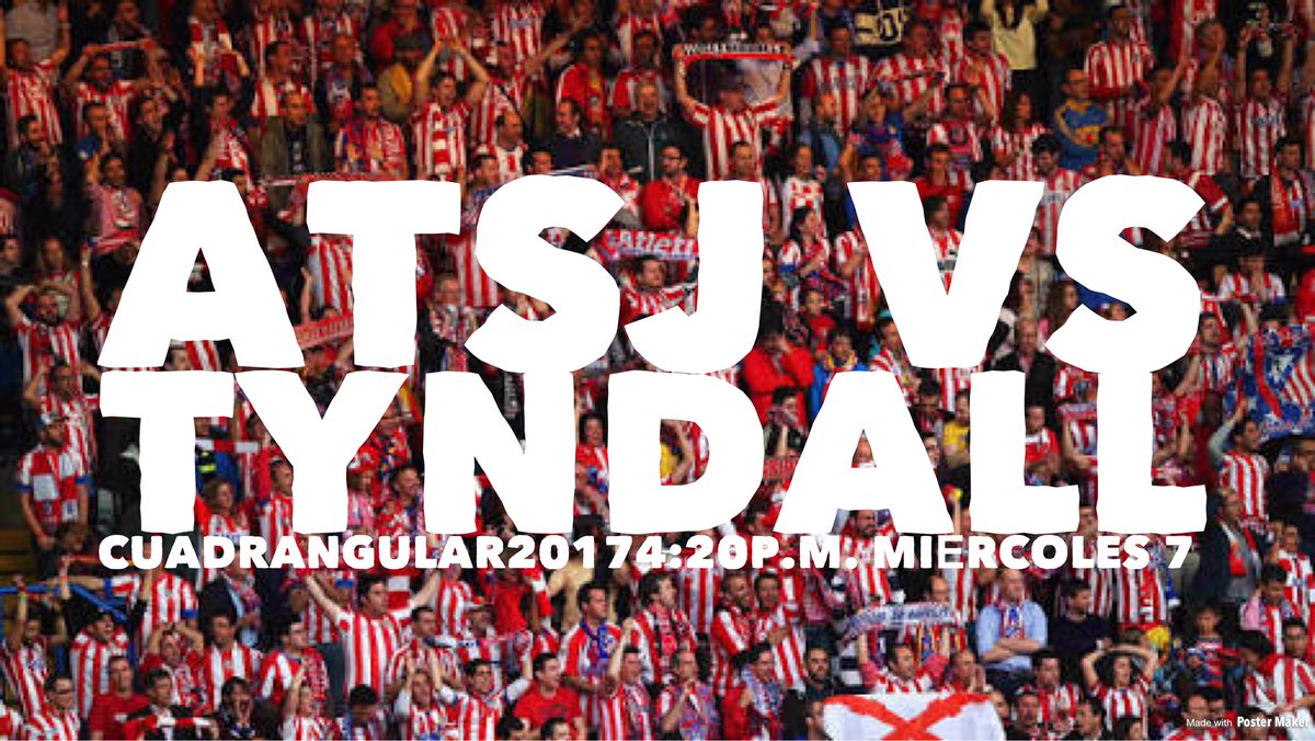 Sanjuanatletico's tweet photo. A unas horas de volverte a ver campeón. #aupaatleti #PasiónyOrgullo @TyndallSG https://t.co/01qWOXRAe2