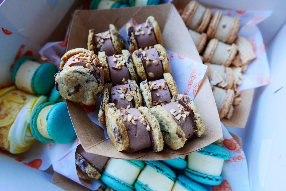 GRUBMCR's tweet photo. Who cares if a bit of drizz is forecast for Saturday, @scoopup3's ice cream sarnies are going to taste great whatever the weather! 😍 https://t.co/Z2t9KK7QR9
