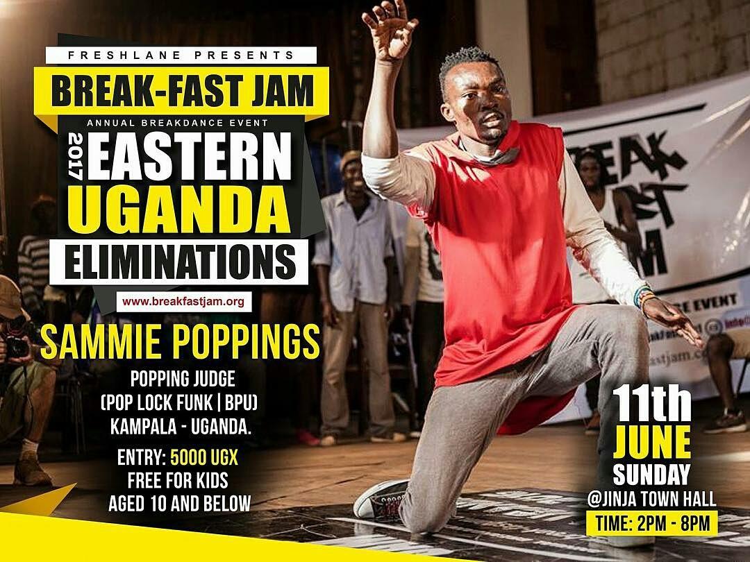 breakfastjam1's tweet photo. Popping judge:
Kissa 'Sammie poppings' Samuel of #PopLockFunk and #BreakdanceProjectUganda https://t.co/zUu8YqFxh6