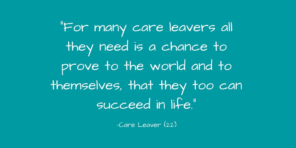 Drive_Forward's tweet photo. Wise words from one of our young people. Everyone deserves the chance to show that they too can be great #wednesdaywisdom #careleaver https://t.co/fmzloz0MJg