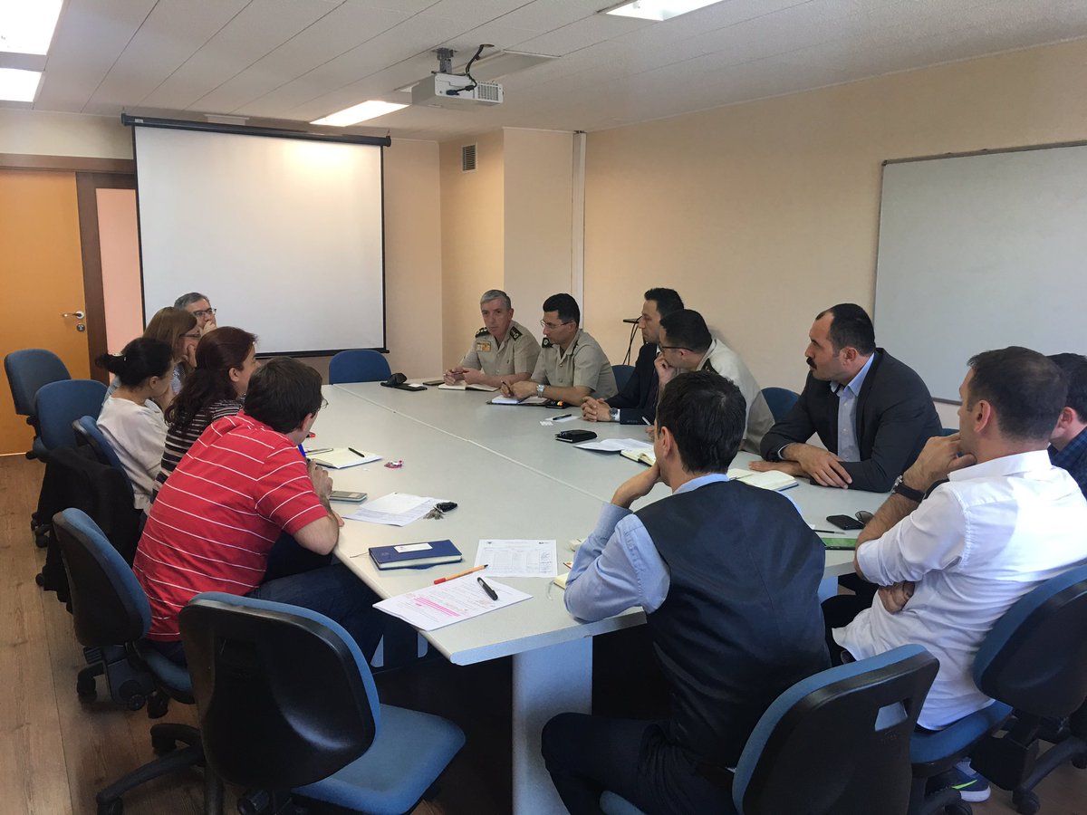 BilkentTTO's tweet photo. #idef2017 'de imzaladığımız iş birliği niyet protokolünün sonuçlarını almak için MSB AFGM'yi Endüstri Müh. akademisyenlerimizle ağırlıyoruz. https://t.co/uiyUkhzfFP