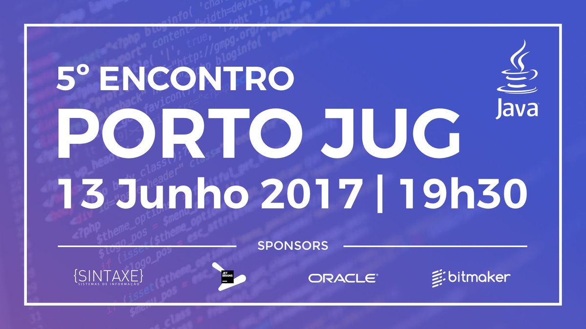 WeAreBitmaker's tweet photo. @F2Founders will be hosting the 5th Porto Jug Meet.
Come and meet @heathervc,Chair of @jcp_org #Java #jcp #comunitty https://t.co/OmpqSfbZbJ https://t.co/comIjbDY5w
