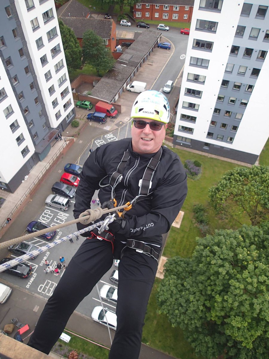I made it #WorcestershireHour - Thanks again to everyone that sponsored me to do this!!!! <a href="/SightConcern/">Sight Concern Worcestershire</a> charity abseil.