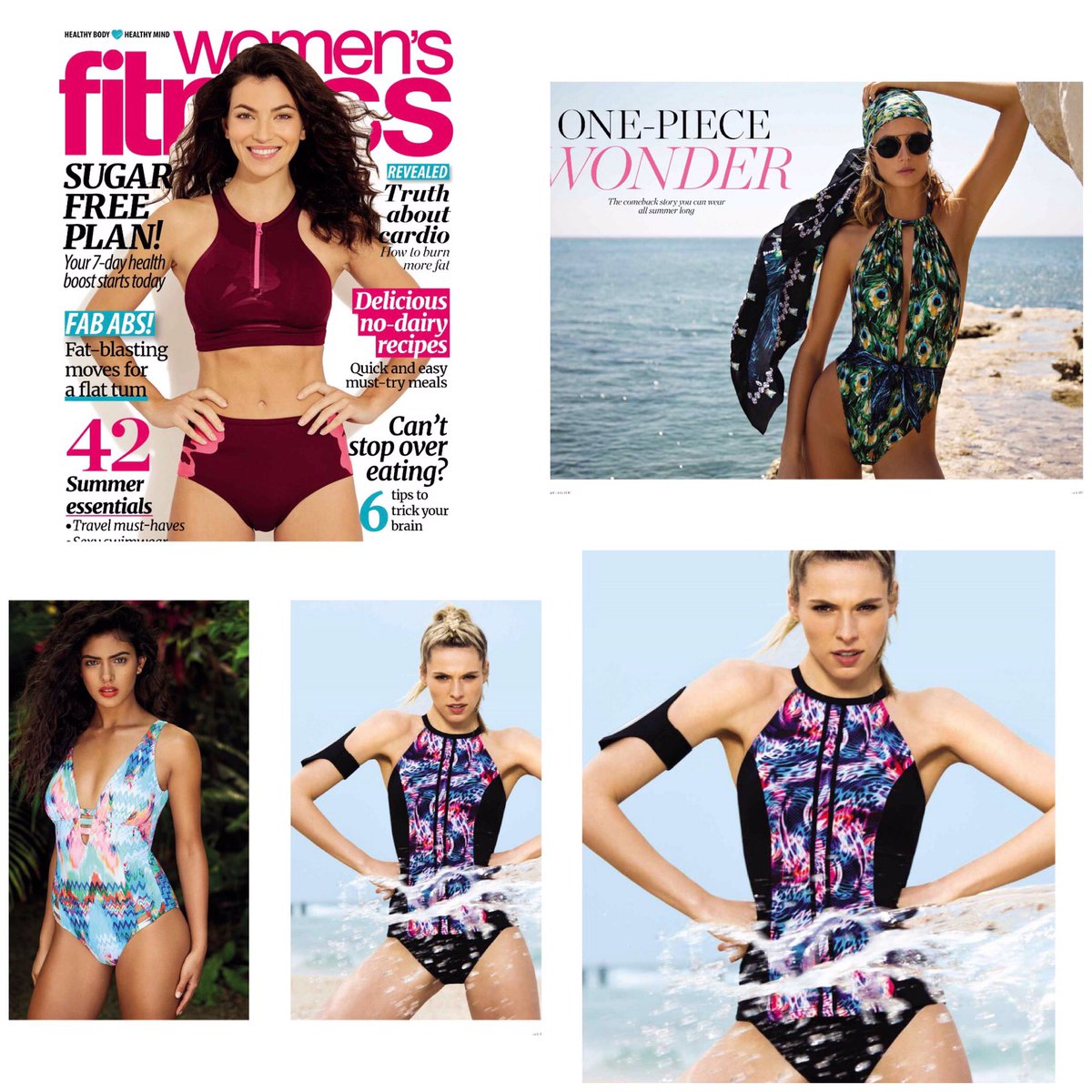 CiCi PR client <a href="/GottexSwim/">Gottex Swimwear</a> represented by <a href="/AlbaAssociates/">Alba Associates</a> featured in the latest issue of <a href="/WomensFitnessuk/">Women's Fitness</a> credits to <a href="/UKSwimwear/">UK Swimwear</a> 🙌