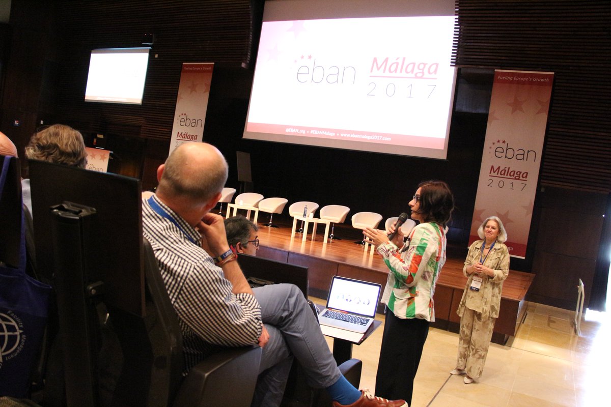 ProgramaMinerva's tweet photo. Nuestra directora @GraciaCatalina_ forma parte del jurado del Global Investment Forum #EBAN2017 @EBAN_org hoy en Málaga #emprendeconMinerva https://t.co/VduhPJt9YQ