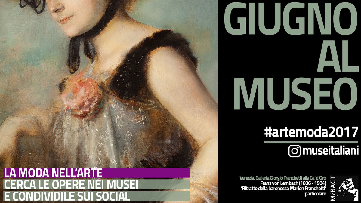 MiC_Italia's tweet photo. La Galleria Giorgio Franchetti #Venezia partecipa ad #artemoda2017 | Visita, scatta e condividi con #giugnoalmuseo
📌https://t.co/NmwKmzC2ZH https://t.co/h8VCcFDtdS