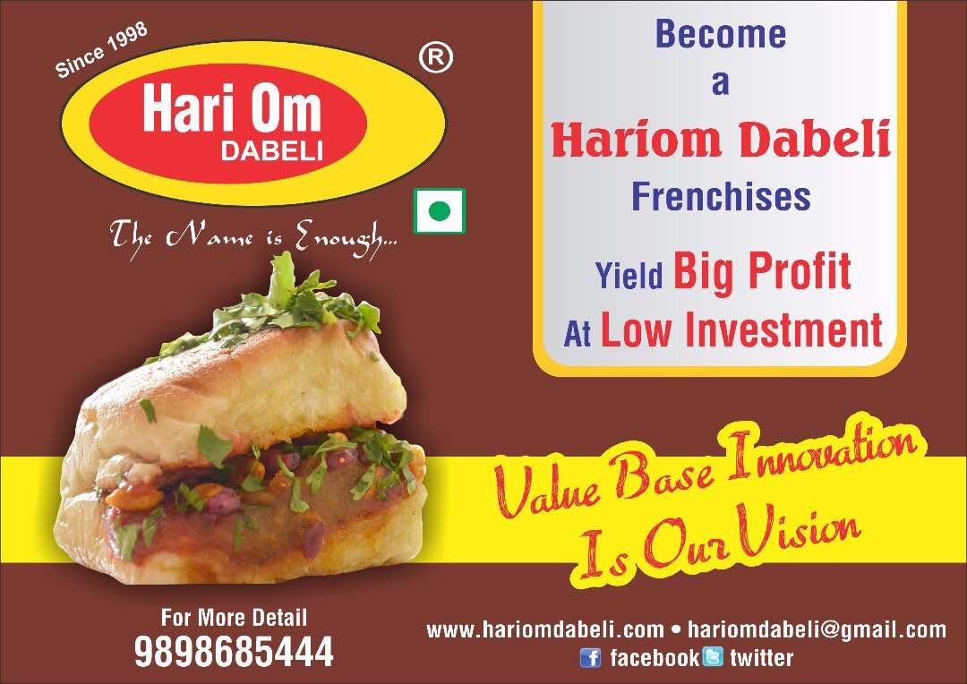 HARIOMDABELI's tweet photo. #Frenchises #Ahmedabad #
#Dabeli #Vadapav #Sandwich #Pizza #GarlicBread #Bhel https://t.co/SVCJSbcM6j