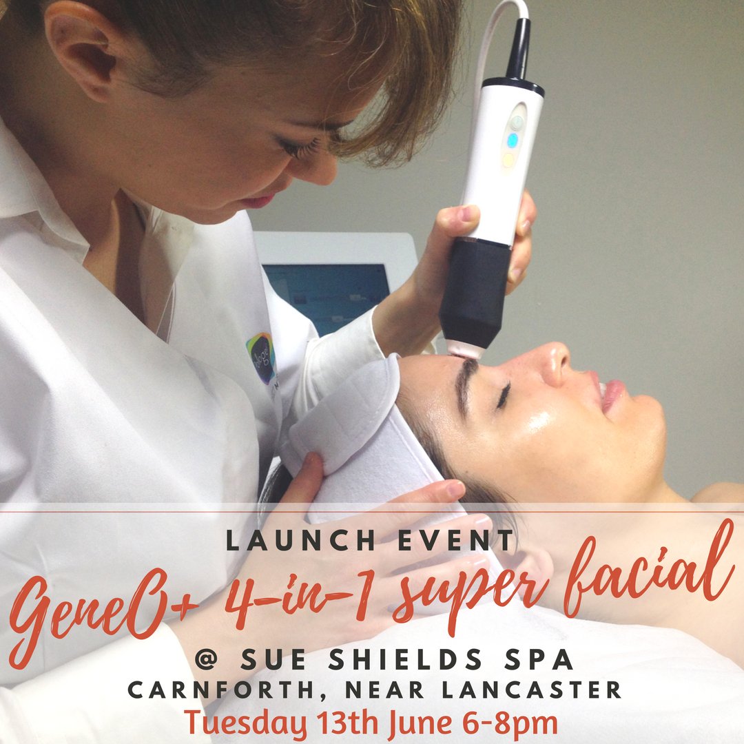 #GeneO+ Launch Event @ our #Carnforth medi-spa 13/06/17 6-8pm 
#Lancaster #Morecambe #Heysham #Event #tripollar #Skintightening #antiageing