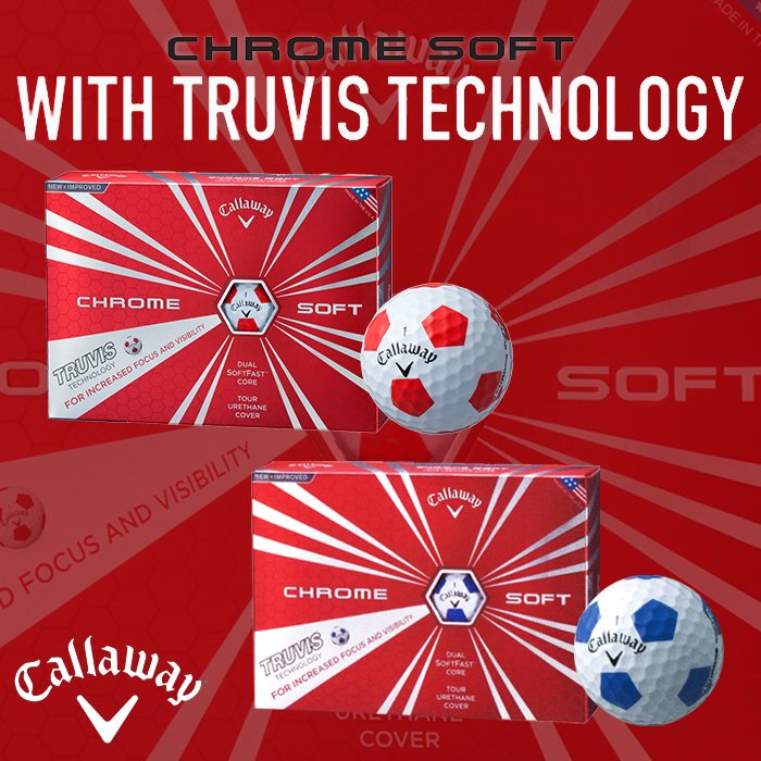 Truvis1's tweet photo. Try Callaway Chromesoft with Truvis technology for increased focus and visibility!🏌Available in different colours.
#truvis #callaway https://t.co/mmvFLMhpxa