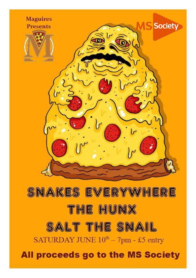 Now with added Code Break (us) #codebreak #maguirespizza #liverpool #punk #punkrock #hxc #rock #charitygig #mssociety