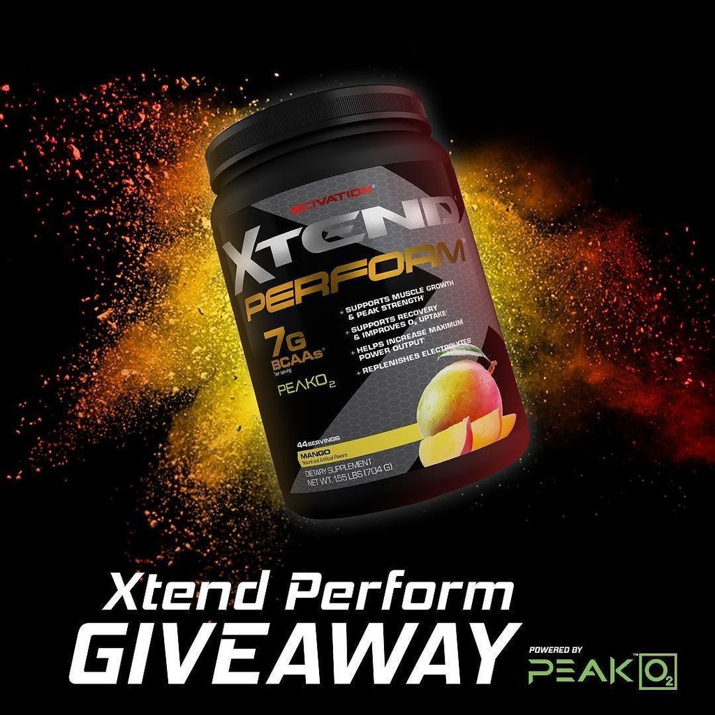 drinkxtend's tweet photo. Who's ready to perform at their peak?! If you would like to be entered to win a tub of #XtendPerform, all you have… https://t.co/Uf2coCeIpa https://t.co/H8JbvhISEP
