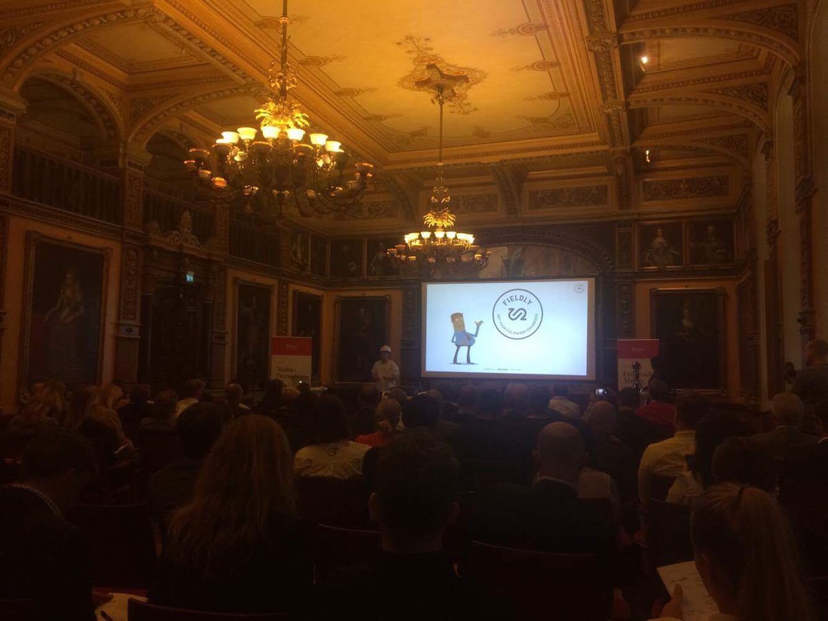 fieldlycom's tweet photo. We're proud to be pitching #fieldly at tonight's #malmodemoday @FastTrackMalmo Are you here too? Come say hi! #cphftw #malmostartups #bygg https://t.co/4qaQskPqs1