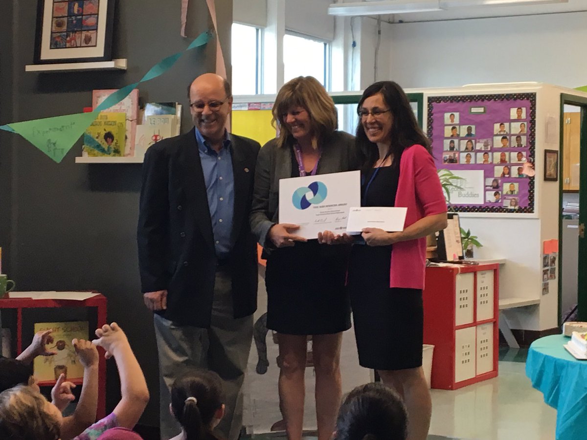 richroberts76's tweet photo. Huge congrats to @reneesVAmakers accepting the Dr. Ken Spencer award from @RonCanuel. So we'll deserved! #winnipegsd https://t.co/GAMirnTqj9
