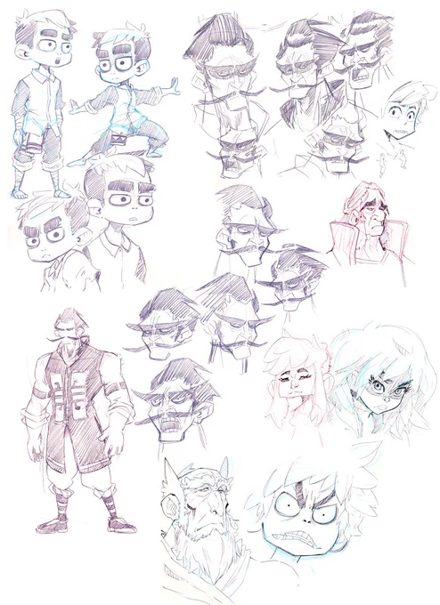 Sketches from Spongo! 