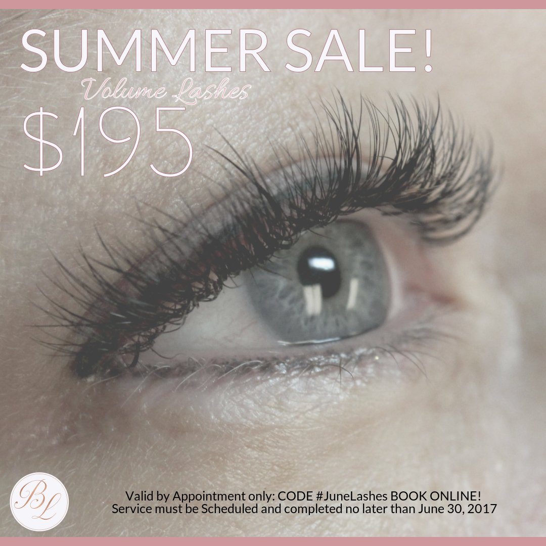 Bashful_Lash's tweet photo. JUNE SPECIAL Volume lashes only $195 book online today! https://t.co/put4PwZD0a