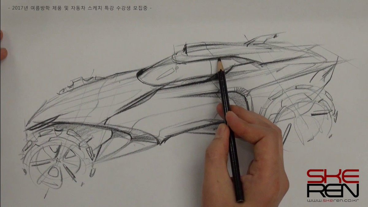 car body design drawings
