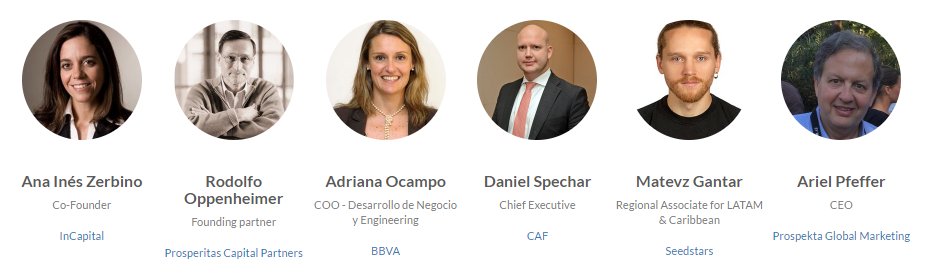 Seedstars's tweet photo. Conoce al jurado de #SSWMVD: @rmo54, @arielpfeffer, @matevzgantar en https://t.co/HVwfxVkSgL manana! https://t.co/qzaFvxzzJ2