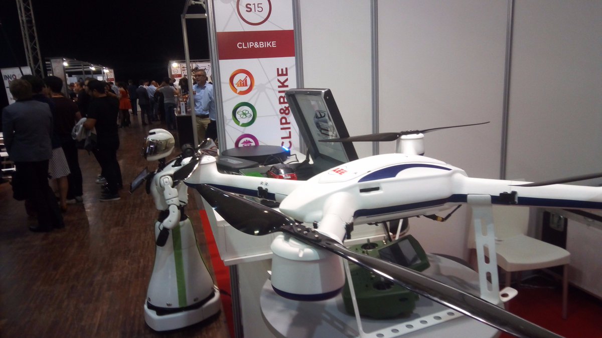 LogicNewsEN's tweet photo. The Drone F100 at Innorobo event !
#Innorobo #May2017 #Drone https://t.co/BknAsyqwd2