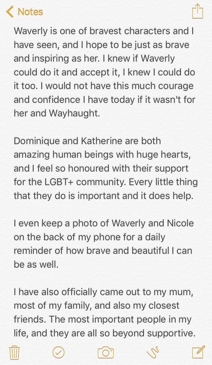 fieldsofdaisies's tweet photo. @LGBTFansDB This is about to get real cheesy, but to me, this is #WhyRepMatters: https://t.co/ghufO0jTQ6