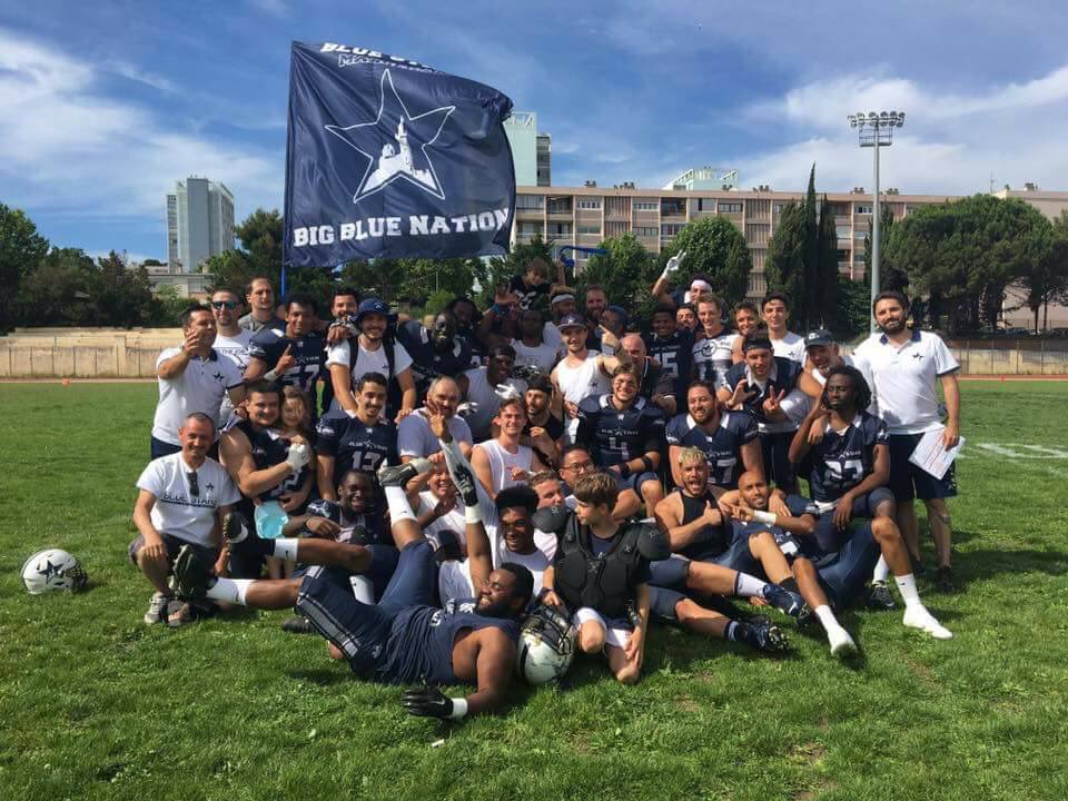 Les Blue Stars en Elite ! Avec cette victoire 41-7, les séniors accèdent à la première division française ! <a href="/FFFA_officiel/">FF Football Américain</a> <a href="/mpsport2017/">MPSPORT2017</a>