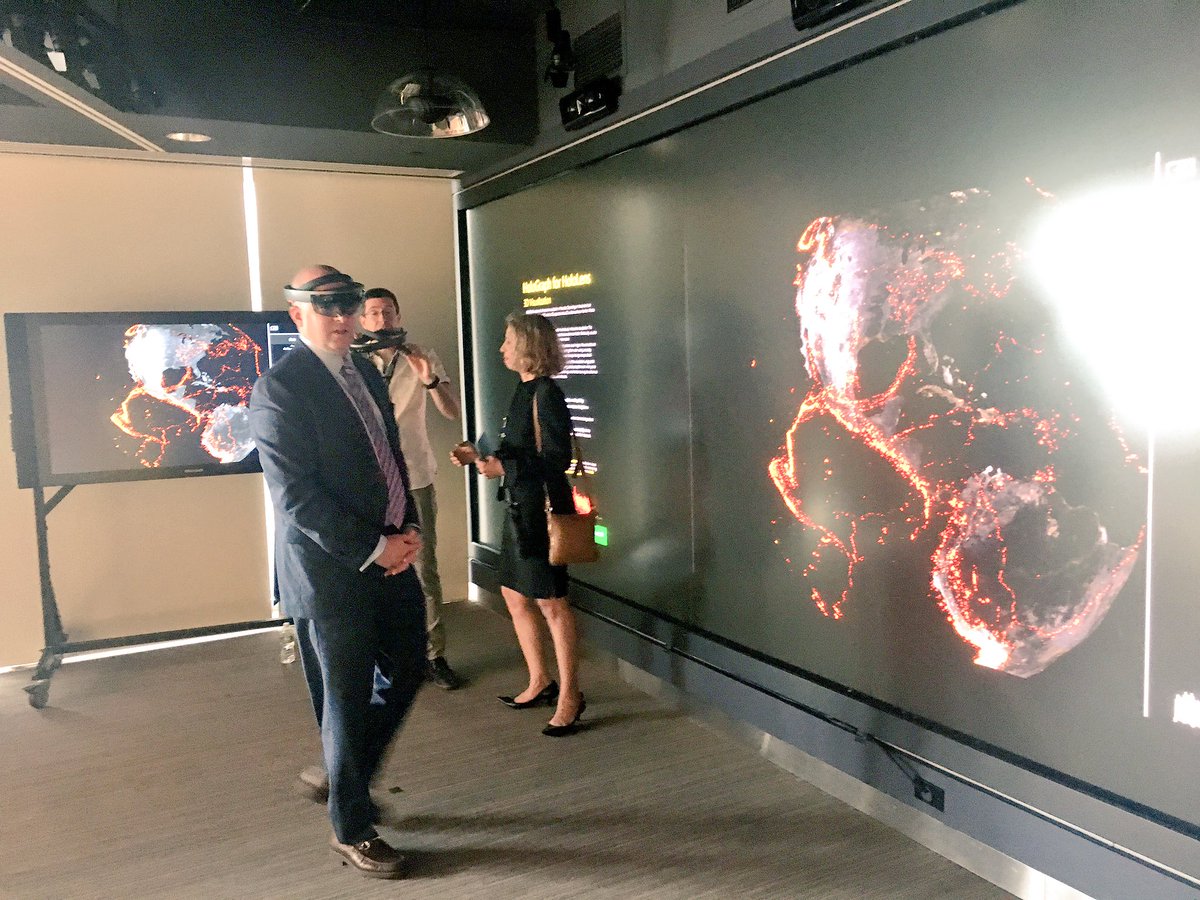 kushaanshah's tweet photo. Some amazing ways @MicrosoftIPC is using data and the newest tech to reshape how we see the world. #DCTechFair https://t.co/51J4QfXaYA