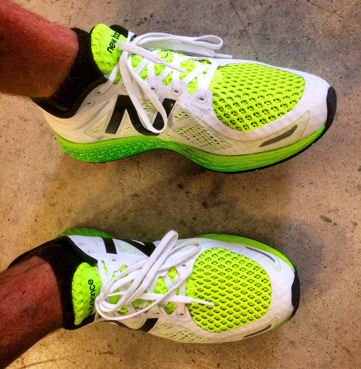 PFGmiter's tweet photo. Celebrating #nationalrunningday with new #pavement #warriors #freshfoamzante @newbalance @TeamRWB @TeamRWBAustin @TeamRWB #setandachieve https://t.co/c1x8KXkJju