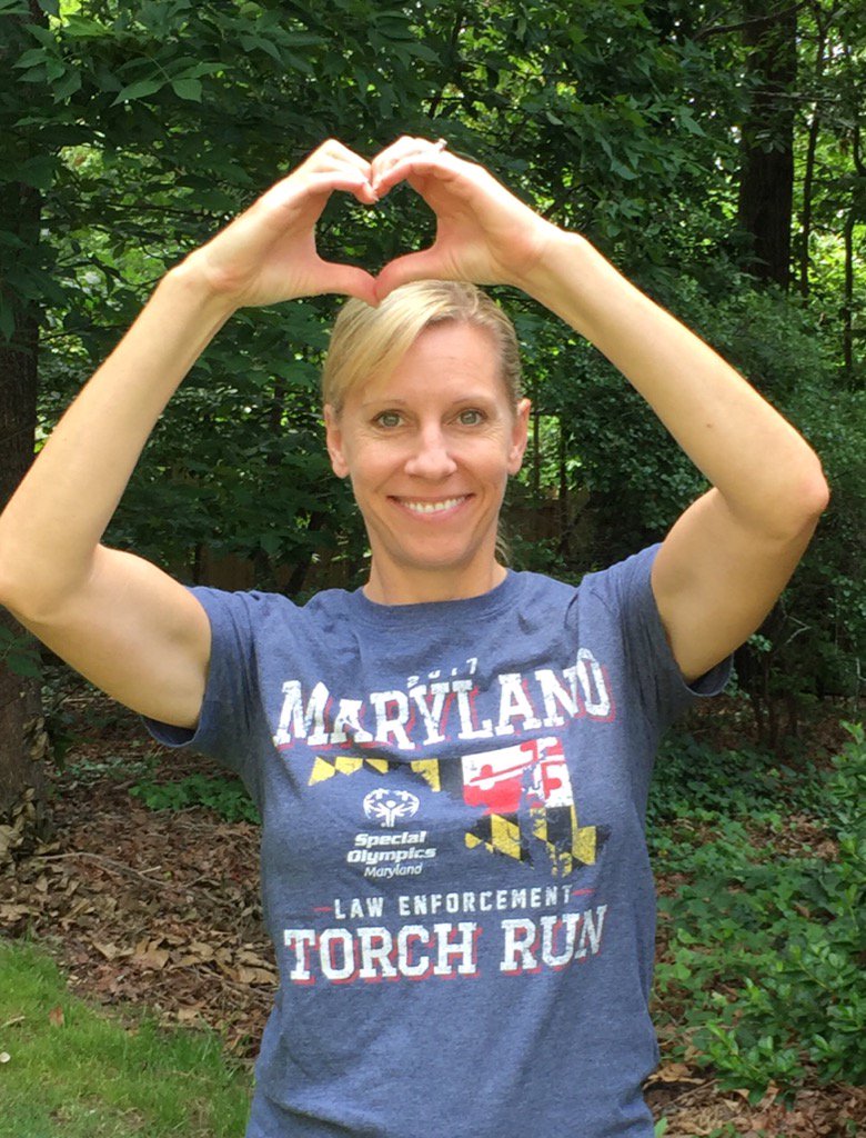 Jacqui Jeras on X: 600 miles away, but @SpOlympicsMD @CCSOMD still has my  heart and support!! Good luck with the torch run tomorrow!   / X