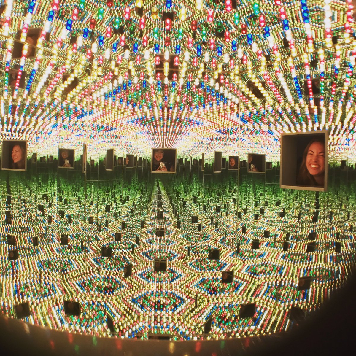 GW_MESA's tweet image. Flashback to the #yayoikusama show at the @hirshhorn, as our anticipation for Nicholas Party's "sunrise, sunset" builds #nicholasparty