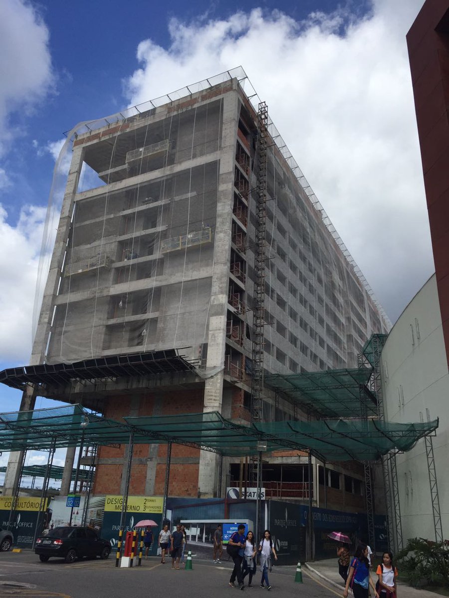 statuseng's tweet photo. A obra do Parque Office está a todo vapor: iniciada a fase de produção da fachada
#parqueoffice  #investimentoSeguro #BelémdoPará https://t.co/W5nqqLxlop