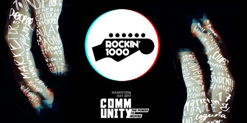 Vogliamo darvi il La per partecipare al #MDay17 nel migliore dei modi: il terzo ospite sarà <a href="/rockin_1000/">Rockin'1000</a>