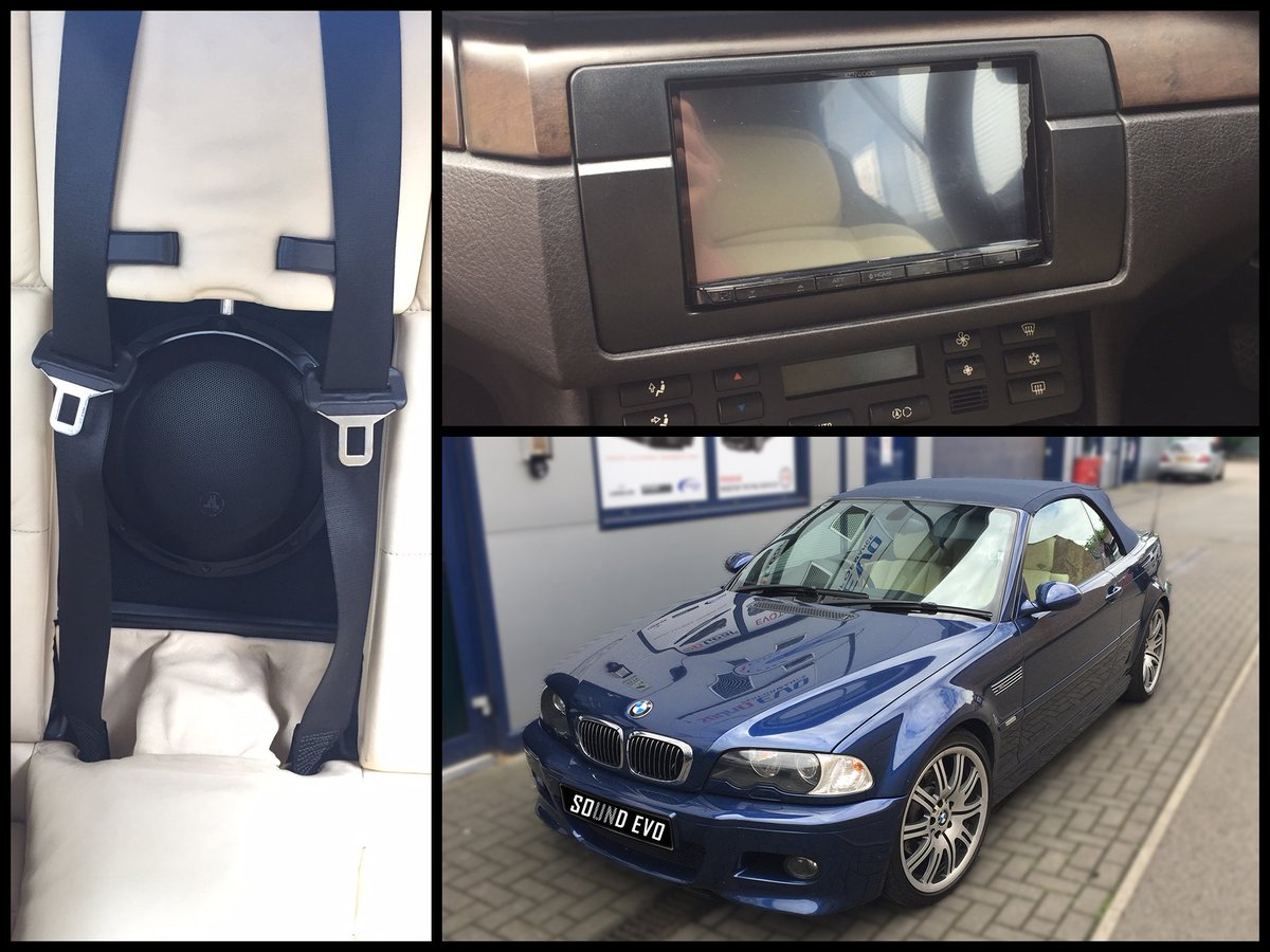 e46 convertible subwoofer enclosure