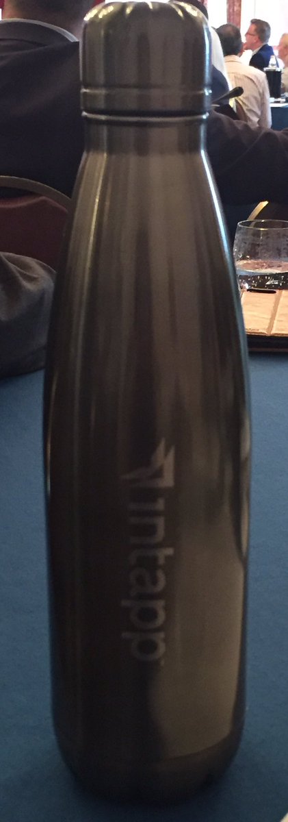 SamiaRauf's tweet image. How cool are these @intapp water bottles!! Get yours at #strategictech now 😍