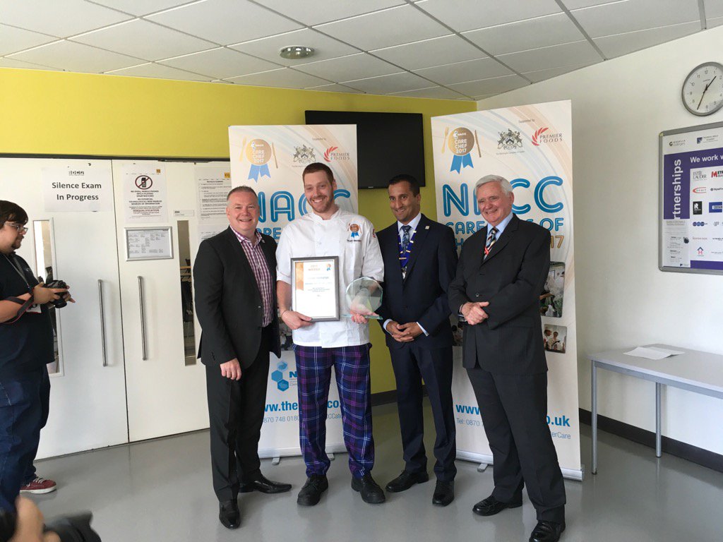 @NACCatercare #CARECHEF2017 winner is Stuart Middleton of Mealmore Lodge care home Inverness congratulations!!