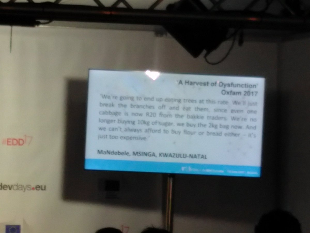 OxfamEU's tweet image. Why we need to address #climatechange #systemtransformation at #EDD17