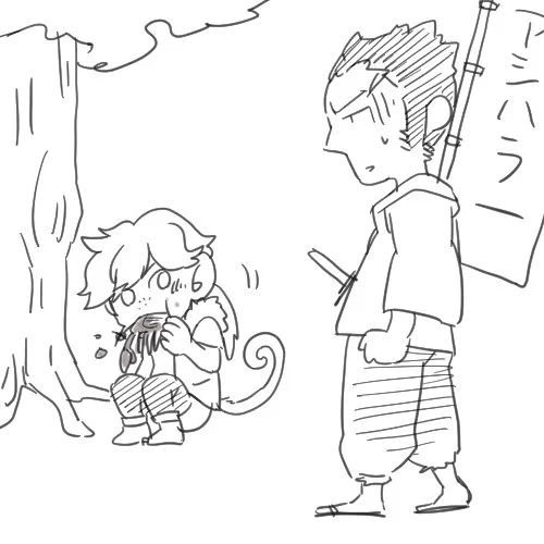 「やべぇサルがいる…」 