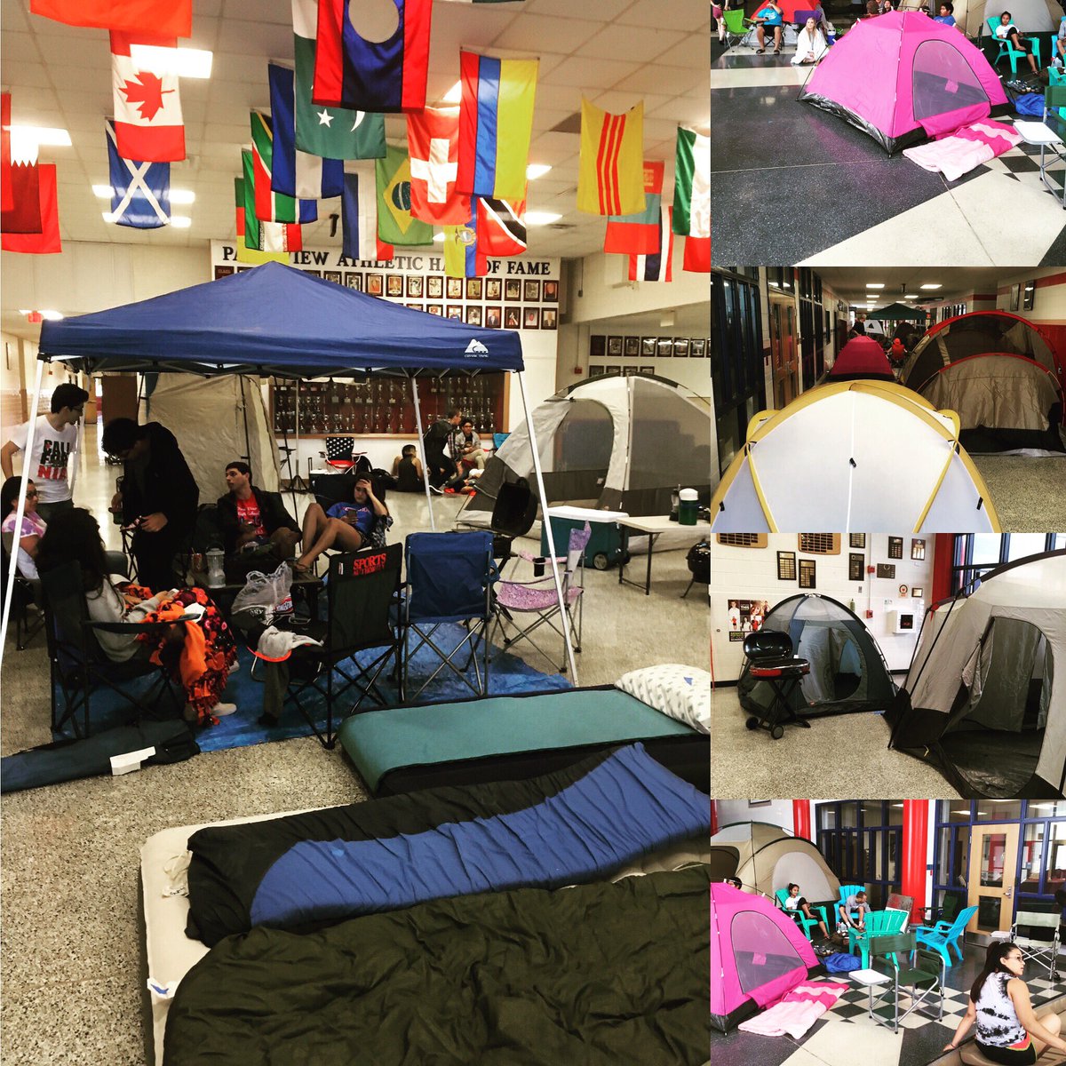 ParkViewSCA's tweet photo. Senior prank! We'll miss you @PV_classof17 ! https://t.co/k34eXaIdrp