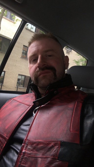 Loving my new leather jacket my guys got for my birthday. Grew out of all my old outerwear. Lookin sharp<a href="/tag/cbxchastity"class="tags"><span>#cbxchastity</span></a>