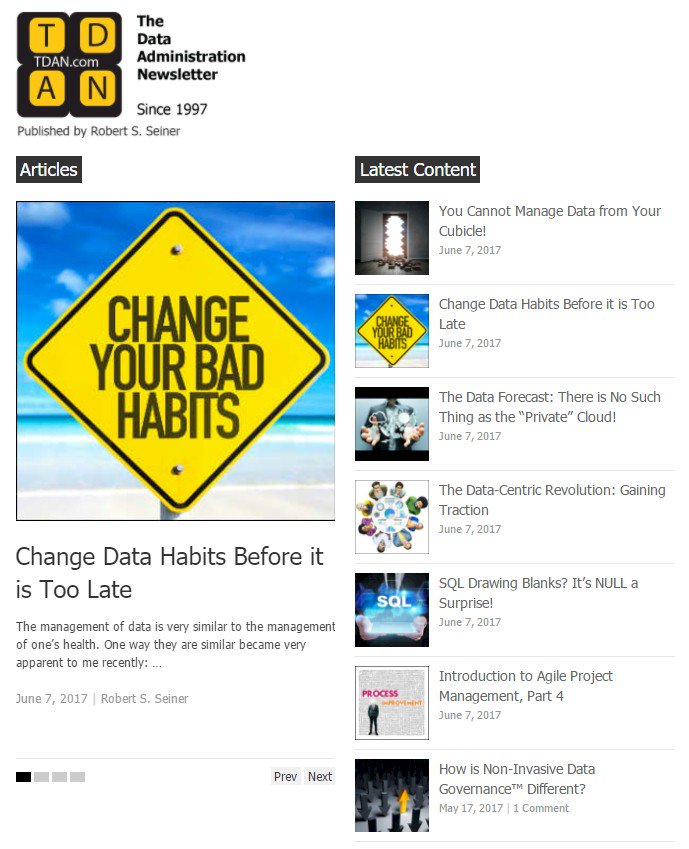 TDAN_com's tweet photo. New June https://t.co/iSEn2yvLfR published today covers #DataHabits #DataManagement #DataCentric #DataForecast #CloudComputing #Agile #SQL https://t.co/9KsmzizNIf