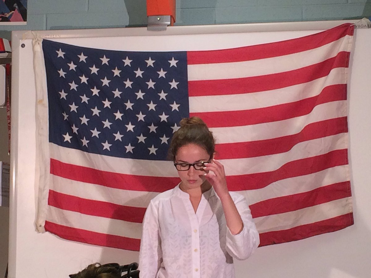 MuddSamira's tweet photo. Candidates announce their campaigns and already the newsrooms are going crazy #cappotus https://t.co/1tx1xwuuSY
