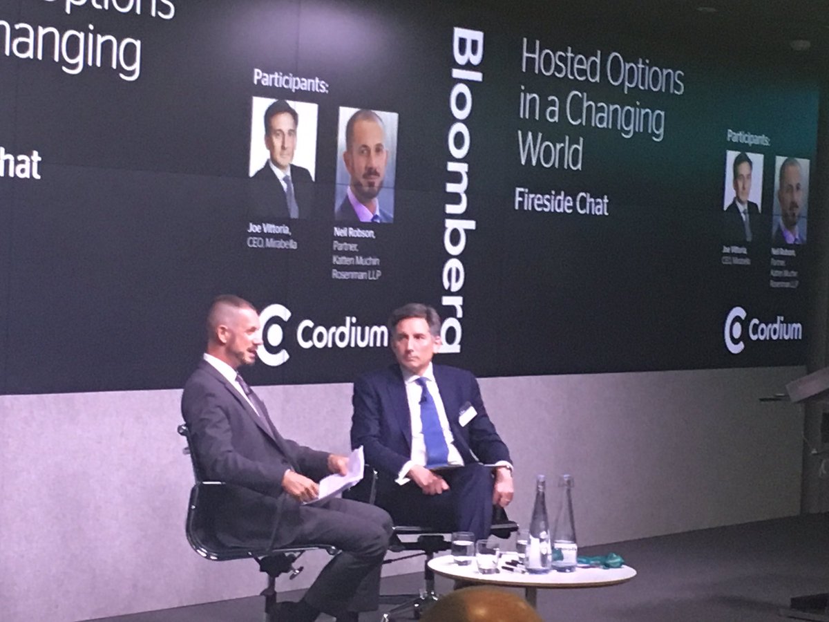 cordiumgroup's tweet image. Mirabella CEO and @KattenLaw discuss the challenges and opportunities #Brexit and wider international changes will bring #hostedplatforms