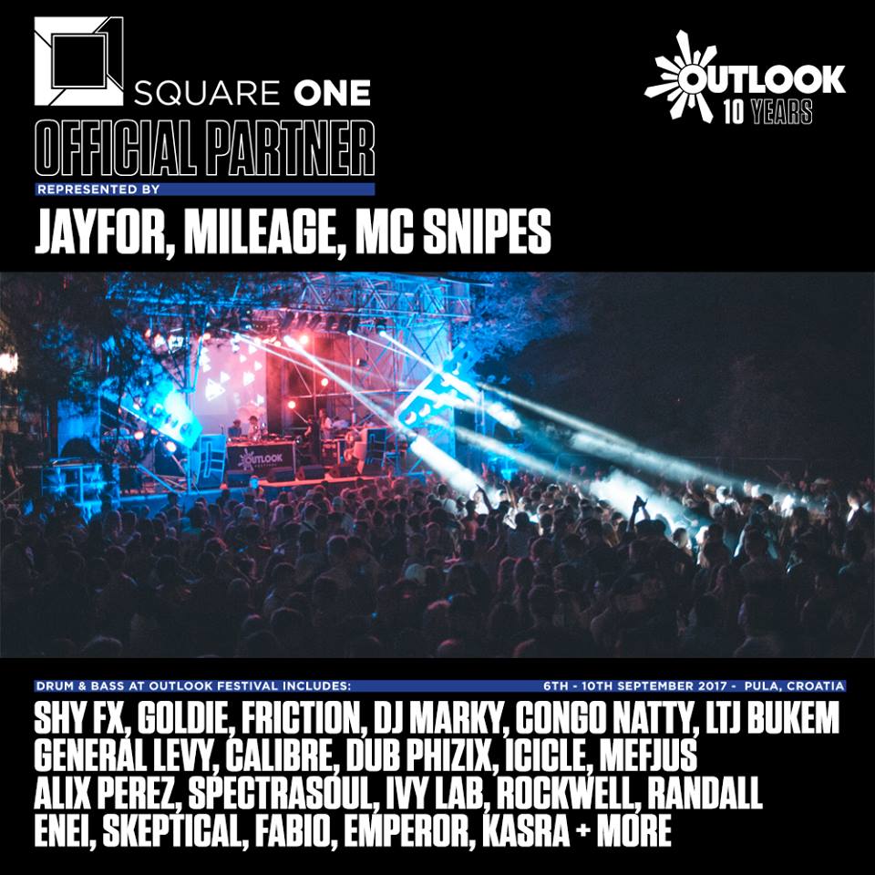 SquareOneHQ's tweet photo. We're taking Square One to @OutlookFestival this year for Sun, Sea and plenty of top notch D&amp;B ☀

Join us > https://t.co/maMSAuKwlE https://t.co/xv5NHCMgn4