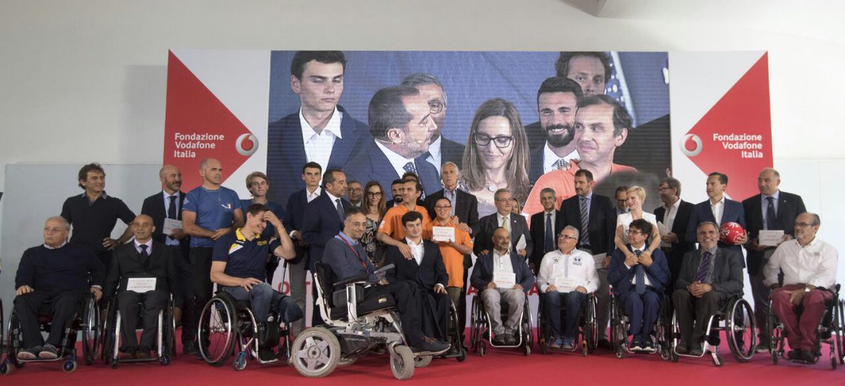 giomalago's tweet photo. Straordinaria iniziativa della @fondvodafone con il progetto #OSO.. Prova di una grande sensibilità verso il mondo della disabilità sportiva https://t.co/WWNkXCV77Z