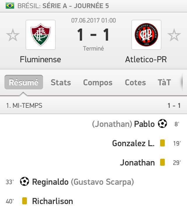 ricardo_fixed's tweet photo. Le match brésilien passe sans encombre 🤘🏽🇧🇷

Côte de 8,5 validé 🏆✔️ https://t.co/SAYYWGeldu