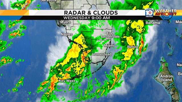 Even though we have a brief break in some showers more rain is expected! Keep rain gear handy. https://t.co/0a7b9DYUom