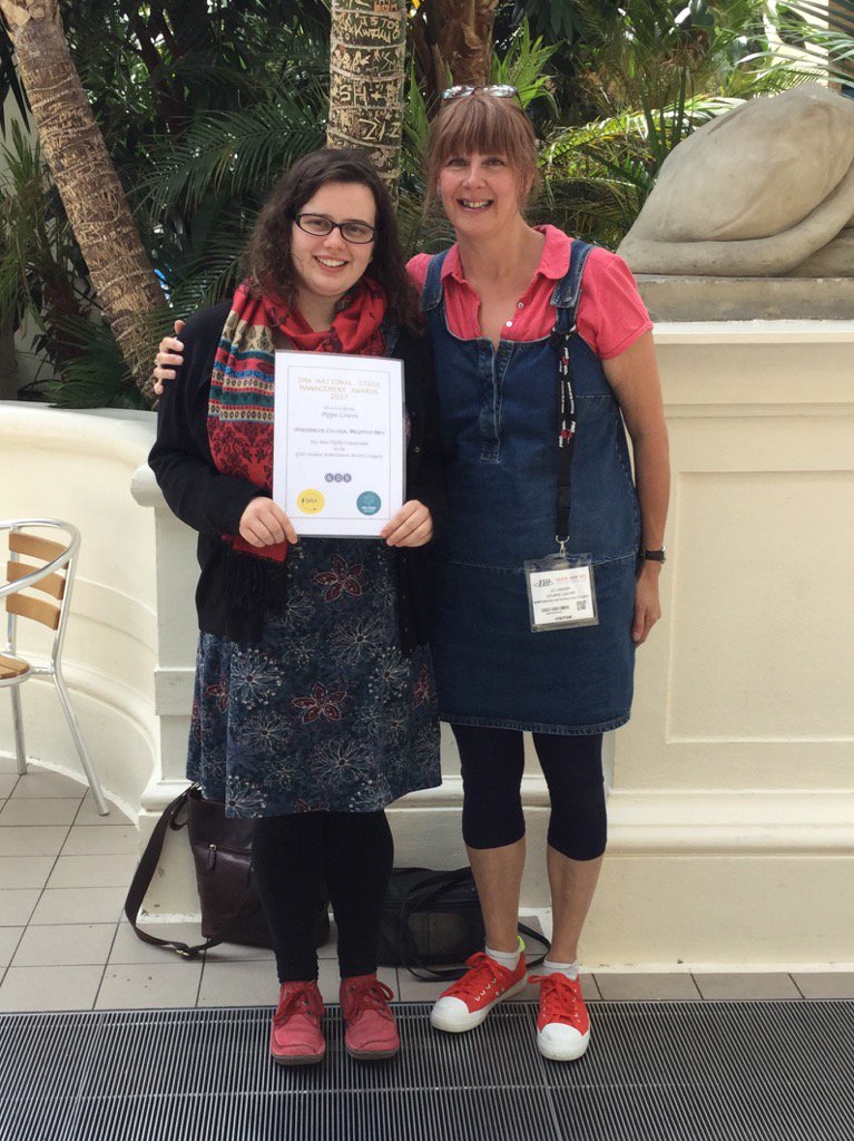 NBTbackstage's tweet photo. She only went &amp; got "highly commended"!! Way to go Pippa!! @NBTbackstage @NbrookTheatre @Nbcol @RossyCameron https://t.co/acHKdYzetJ