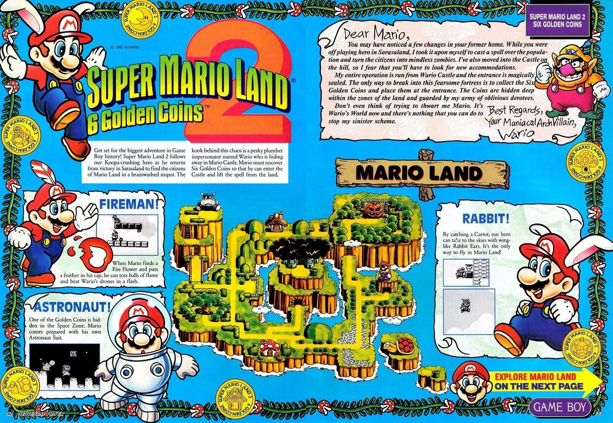 Resultado de imagem para Super Mario Land 2: 6 Golden Coins