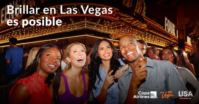 Haz RT si quieres recibir las mejores ofertas para Las Vegas #BrillaEnLasVegas